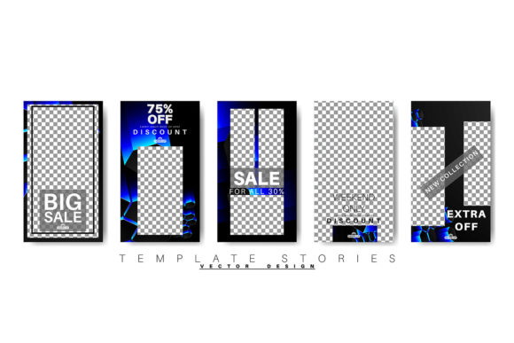 Banner Template for Social Media Stories