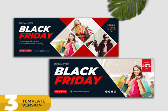 Black Friday Facebook Page Cover: A Must-Have for E-Commerce Success