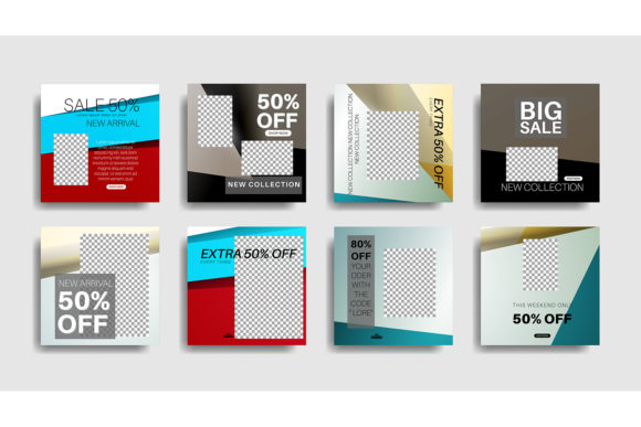 Square Web Banner for Social Media 84: A Versatile Design Solution